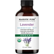 Majestic Pure Lavender USDA Organic Oil, 1 fl oz