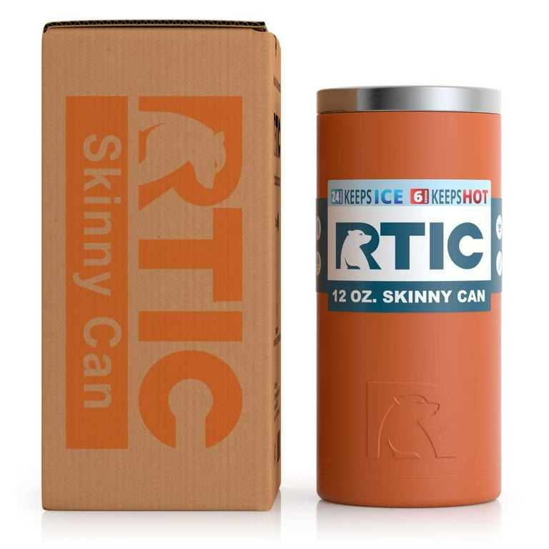 RTIC 12oz. Skinny Can Cooler - Orange