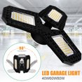 thumbnail image 2 of CAROOTU 40/60/80W LED Foldable Garage Light Deformable Bulbs Ceiling Fixture Lights Workshop Lamp, 2 of 7
