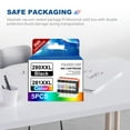 thumbnail image 6 of CLI-281XXL & PGI-280XXL Ink Cartridge 5 Pack Replacement for Canon TS6120 TR8520, 2BK/1C/1M/1Y, 6 of 6