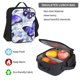 thumbnail image 5 of Disketp Butterflies Mochila Estampada de Gran Capacidad con Lonchera y Estuche, Set de 3 Piezas para Estudiantes, 5 of 7