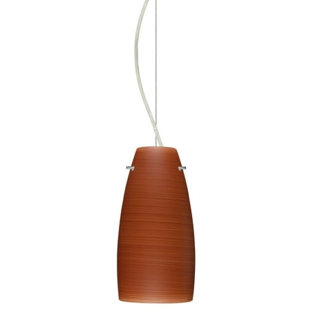 

Besa Lighting 1Kx-1512Ch-Led Tao 1 Light Led Cable-Hung Pendant - Nickel