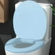 thumbnail image 5 of Asiento de Inodoro Redondo Plástico Duradero Cierre Suave Cierre Lento Cierre Silencioso Fácil Instalación Bisagras Desmontables Ergonómico Cómodo Se Adapta a Inodoros Estándar de 16 a 16,7 Pulgadas, 5 of 6
