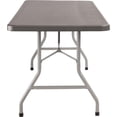 thumbnail image 3 of NPS BT3000 30x72 Pouces Table Pliante Moderne en Plastique Robuste en Ardoise Charbon, 3 of 6