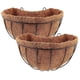thumbnail image 5 of Metal Hanging Flower Pot Holder 2Pcs Wall Basket For Outdoor Garden Durable Sunlight Resistant Design, 5 of 5