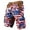 #01Dark Blue, variant on Drmagiyhm Patriotic Cargo Shorts for Men Athletic Casual Wide legs Shorts Lightweight Stars and Stripes Sports Tactical Short Pant with Pockets