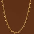 thumbnail image 5 of Stainless Steel Beaded Chain Style Collar Necklace, 5 of 5