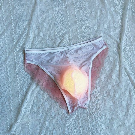 

Sexy Men Lace Mesh Sheer Bulge Pouch Bikini Briefs Thongs Underwear Underpants