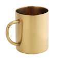 thumbnail image 3 of 304 Stainless Steel Dual Layer Anti Scalding 400mL Coffee Beer Mug Cup(Gold), 3 of 4