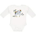 thumbnail image 3 of Inktastic Cute Unicorn Family Boys or Girls Long Sleeve Baby Bodysuit, 3 of 5