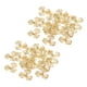 thumbnail image 1 of 40 Unids / pieza 30mm Oro Metal Filigrana Flores Rebanada Colgante Accesorio Para El Cabello Joyería DIY Pendientes, 1 of 8
