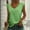Green, variant on ITSAME Summer Tank Tops for Womens, Solid Color Loose Fit V Neck Casual Daily Cami Hot Pink S