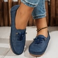 thumbnail image 5 of Womens Casual Slip On Flat Shoes, Comfortable Soft Wide Width Loafers, for Walking Work Everyday Wear, Breathable, Lightweight, 5 of 6