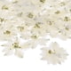 thumbnail image 1 of Paquete de 48 flores secas prensadas para resina, flores naturales secas para manualidades/joyería/jabones/scrapbooking/velas/suministros de resina/marcos de fotos [Blanco], 1 of 1