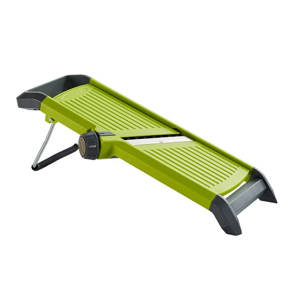 Professional Stainless Steel Mandoline, Multifunction Kitchen Mandoline with Adjustable Slice Thickness, with Hand Guard and Safety Gloves