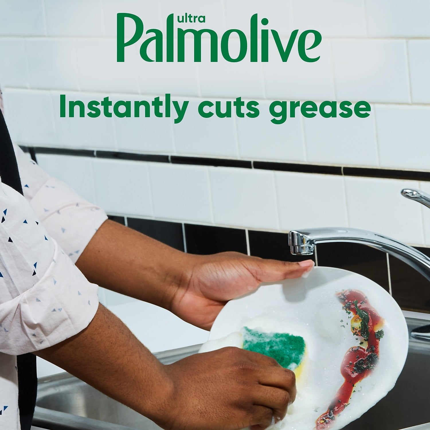 Palmolive Ultra Strength Liquid Dish Soap, 145 Oz, Green