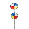 thumbnail image 2 of Wind Fairys Space Flower - Red, White, Blue, and Yellow - Spinning Outdoor Decor, 2 of 3