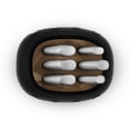 thumbnail image 2 of Juego de cuchillos SMEG de acero inoxidable con bloque de madera de acacia, 2 of 2
