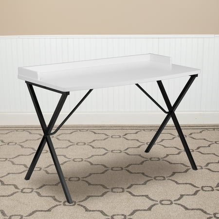 UPC: 0847254055765 | Flash Furniture White Computer Desk