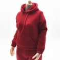 thumbnail image 4 of Traje de pantalón y con capucha de muñeca 1/6 para accesorios de de acción femenina pulgadas, rojo Zulema Figura de acción ropa, 4 of 8