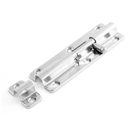 Gate Lock Stainless Steel Door Latch Bolt Hasp Stapler 5" Long