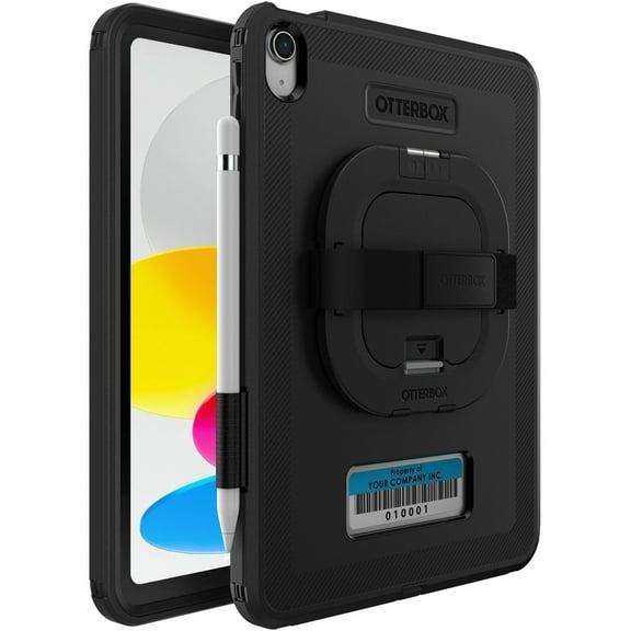 OtterBox Defender for business with kickstand/handstrap for iPad 10th gen and iPad A16 (no built-in screen protector)