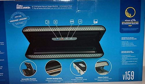 how to use ziploc vacuum sealer v159