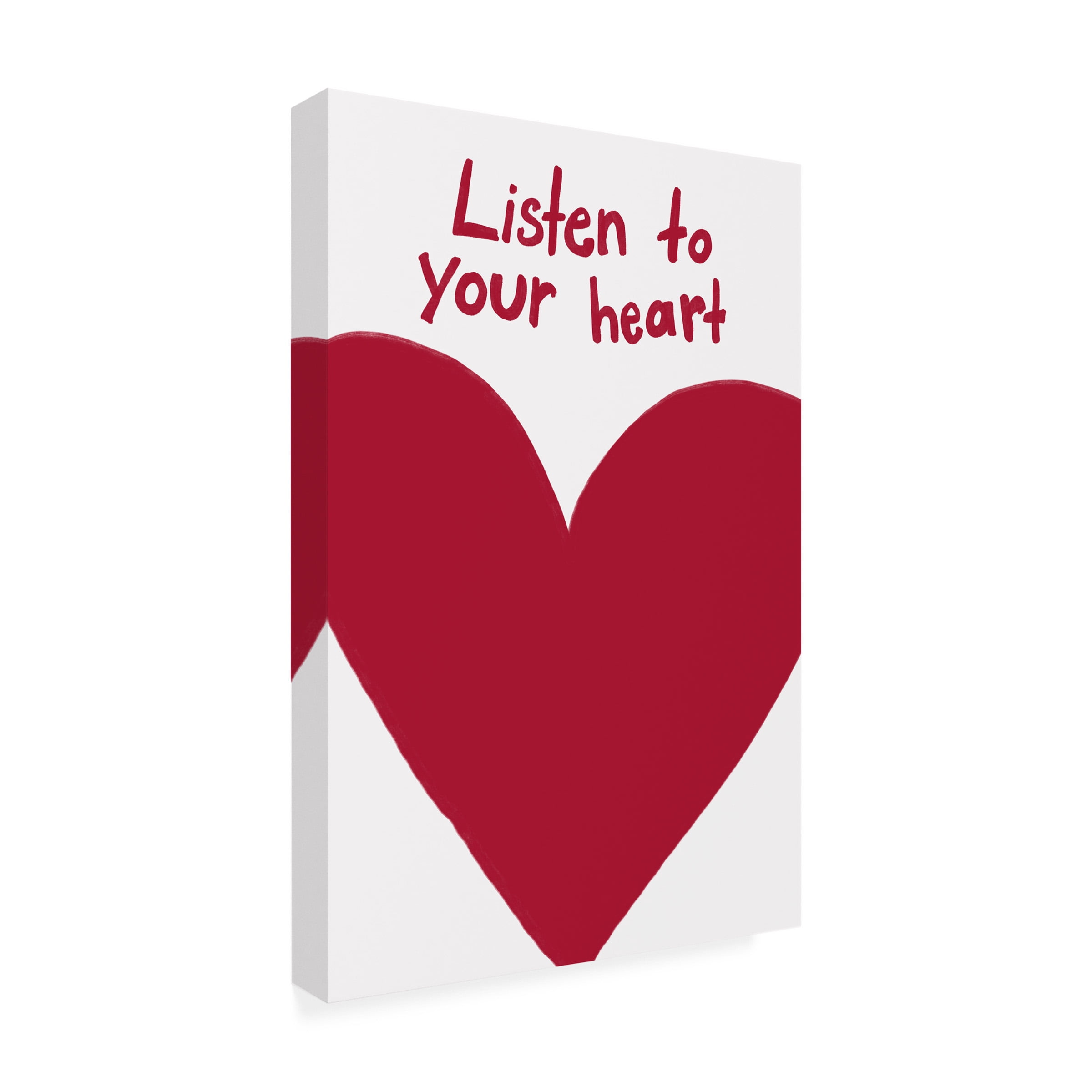 Athene Fritsch 'Listen To Your Heart' Canvas Art