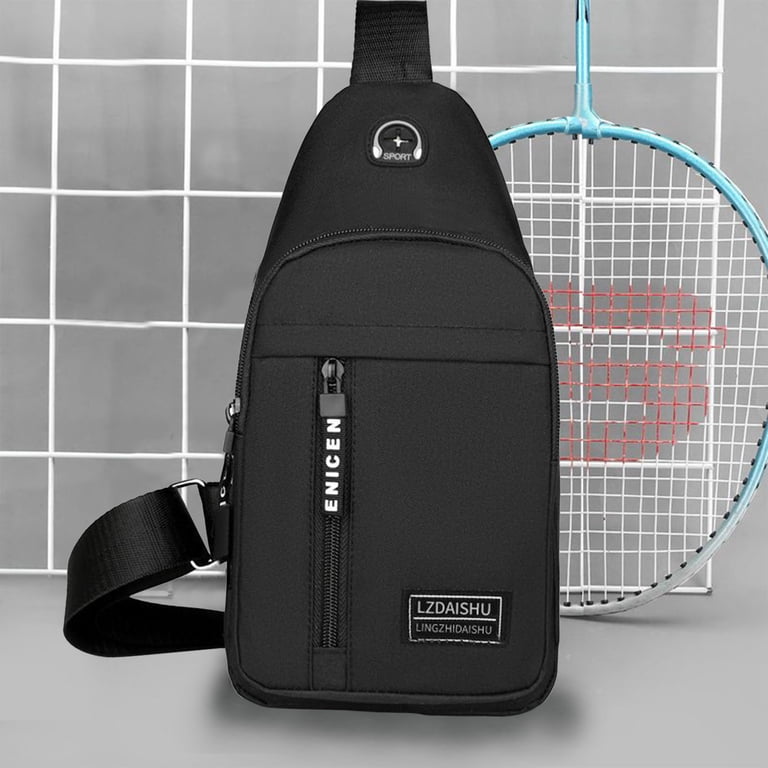 Weloille Sling Bag Crossbody Backpack with USB Charging Port  display picture 3