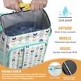 thumbnail image 5 of Rustic Home Decor Insulated Cooler Backpack - 20L Soft Cooler Bag, Artistic Design for Picnic, 5 of 5