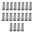 thumbnail image 1 of 20 Pieces Iron Electric Guitar/Bass Pickup Mounting Adjusting Springs Black 15mm, 1 of 6