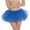 Dark Blue, variant on RUTAYY Women Pleated Gauze Short Skirt Adult Tutu Dancing Skirt Solid Color Flowy Swing Pleated Beach Skirts