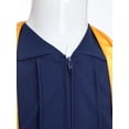 thumbnail image 4 of Moggemol Kids Unisex Preschool Kindergarten Graduation Gown Long Sleeve Zipper Robe with Hat Stole Navy Blue 24, 4 of 7