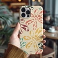 thumbnail image 4 of Cases Cover, Abstract Retro Floral Tough Phone Case – Dual Layer Shockproof Cover for iPhone 16 Pro Max, 16 Plus, 15, 14, 13, 12, 11, X, Samsung Galaxy S25, S24, S23, S22, 4 of 5