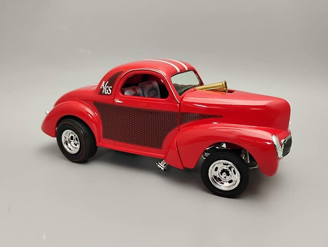 1940 Willys Coupe (Coke Race Team) AMT Model Kit