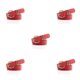 thumbnail image 3 of Qarigey All Trend Match Womens Buckle Belt - Trajes de trabajo o fiesta Hebilla redonda Pantalón Moda Mujer Rojo Type2 NO2, 3 of 6
