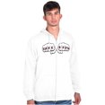 thumbnail image 5 of Take Naps Knuckles Relaxed Chill Gym Zip Up Hoodie Men's Women's Brisco Brands X, 5 of 6