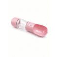 thumbnail image 1 of Dispensador Bebedero Portátil de Agua para Perros y Gatos Rosa, 1 of 3