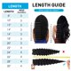 thumbnail image 5 of Hair Bundles EMOL Kinky Curly Water Wave, cabello humano, 300 g, 5 of 7