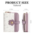thumbnail image 6 of FALAN MULE Small Wallet for Women Rfid Bifold Vegan Leather Card Holder Wallet With Zipper Pocket, 6 of 6