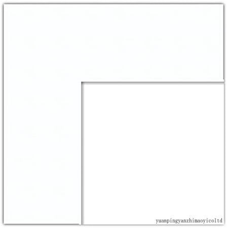 

12X22 Smoo White / Super White Mat For ture Frame 8X18 Opening Size (Mat Frame NOT Included)