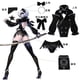 thumbnail image 3 of Traje de baño de Cosplay de LOL Jinx, ropa de mujer, traje de baño de bikini de Anime, uniforme, traje de carnaval de Halloween para Cosplay de adultos, 3 of 5