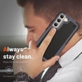 thumbnail image 6 of SaniMore for Samsung Galaxy S21 FE Case Rubber, Heavy Duty Body Shockproof Bumper Cover Military Grade Anti-Scratch & Anti-Fingerprint Outdoor Rugged Case for Galaxy S21 FE 5G 6.4" 2022, Gray, 6 of 9
