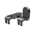 thumbnail image 1 of Pedales traseros para bicicleta LOOEEL, reposapiés plegable con ranura en U de 10 mm, 1 of 7