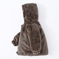 thumbnail image 6 of Cethrio Kids Boys Puffer Jackets, Warm Hooded Zip up Windproof Winter Outerwear with Pockets Khaki Size 2-3T, 6 of 8