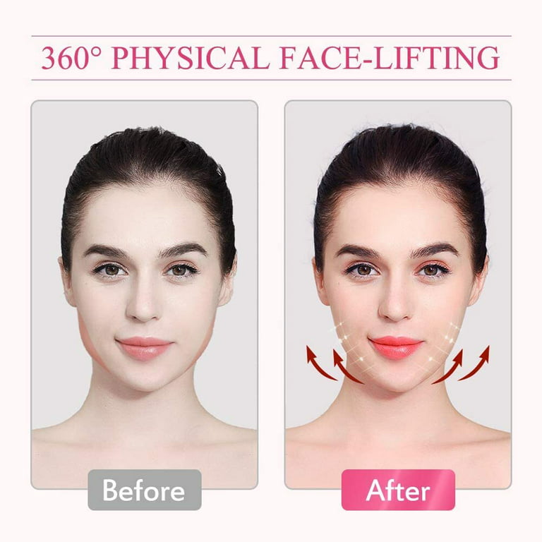 V Line Face Slimming Mask Chin Lifting Belt Sagging Skin Double Chin  Reducer Face Lift V Shaped Contour Tightening Strap Reusable Anti-Wrinkle  Chin Up