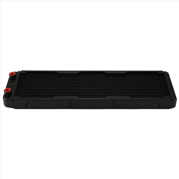 Radiador de Aluminio con Refrigeración por Agua, 18 Tubos, Disipador de de 360 mm para Computadora, Intercambiador de Disipador Térmico, Enfriador Líquido