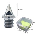 thumbnail image 4 of 12 Pieces Track s for Track Shoes Jogging Portable Sturdy Backpacking Short 6.4mm, 4 of 8