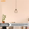 thumbnail image 3 of Sunlite LED Filament T10 Tubular Light Bulb, 6 Watts (60W Equivalent), Medium E26 Base, Dimmable, Clear, ETL Listed, 2700K Soft White, 6-Pack, 3 of 6