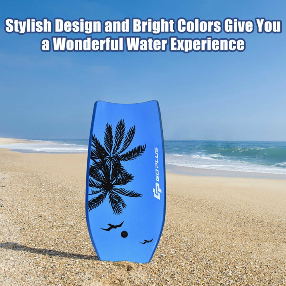 Resenkos Surfboard,Stand Up Paddle Board, Super Lightweight Bodyboard Surfing with Leash EPS Core Boarding-M
